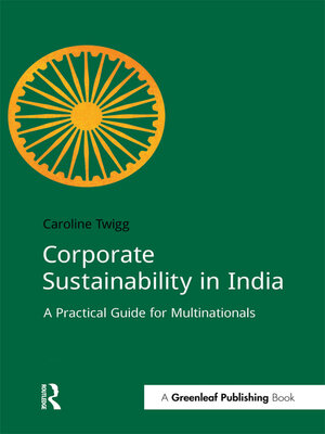 cover image of Corporate Sustainability in India